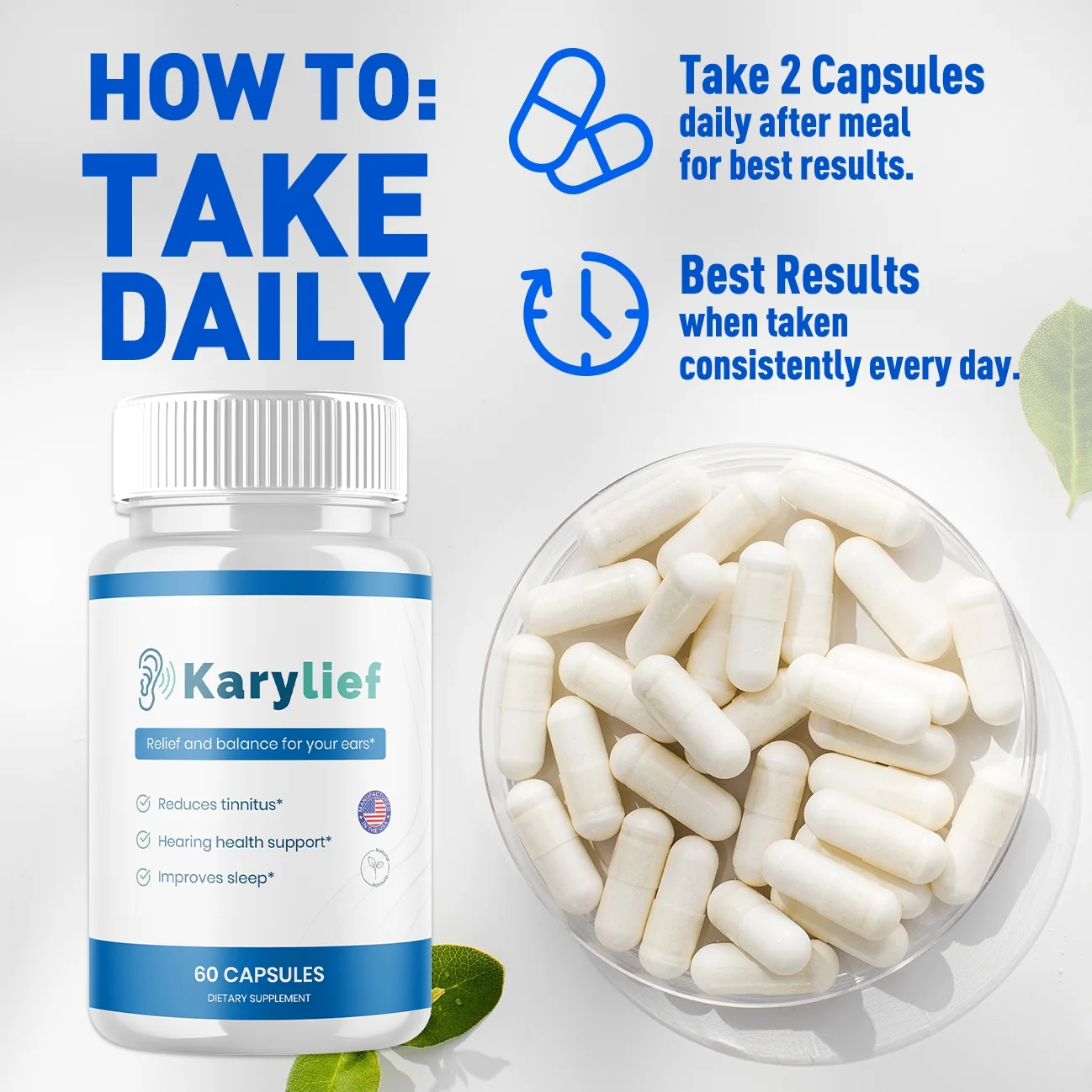 Karylief ear health support supplement